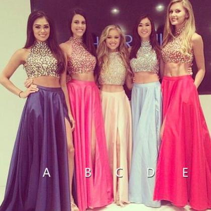 Two Pieces Sets Prom Dresses,party Dresses,formal..