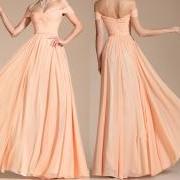 New Arrival V-cut Prom Dress Cap Sleeves Bridesmaid Dress Custom Standard & Plus Size