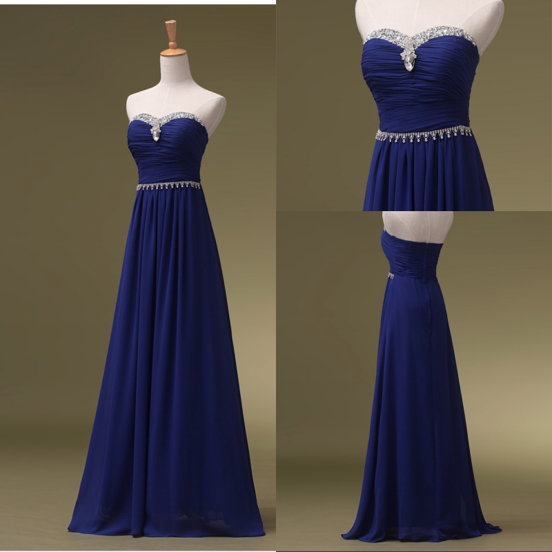  Bridesmaid  Dresses  Long  Royal  Blue  Bridesmaid  Dresses  on 