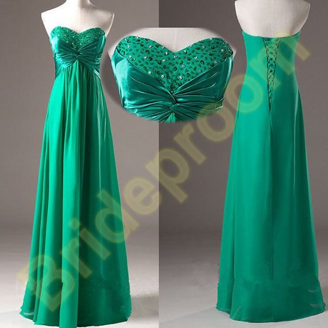 Prom Dress Green Prom Dresses