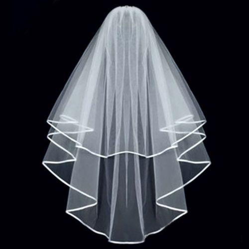 White/ivory Bridal Accessories Wedding Veil Comb Veil