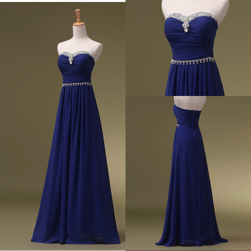 Bridesmaid Dresses Long Royal Blue Bridesmaid Dresses on Luulla